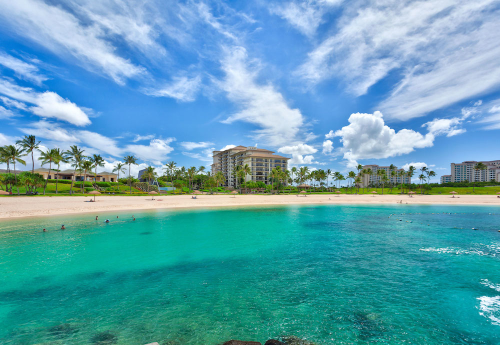 Ko Olina Lagoon Two View Beach Villas New Oceanfront Resort Hawaii