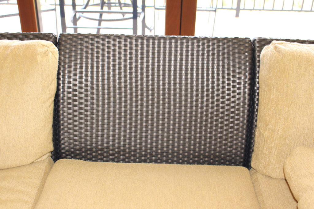 Brown Jordan Fusion 7 Seat and Ottoman Sectional w/ Sunbrella Cushions